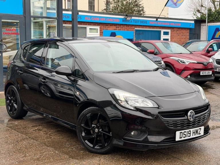2019 Vauxhall Corsa 1.4i ecoTEC SRi VX Line Nav Black Hatchback 5dr Petrol Manual Euro 6 (90 ps H...