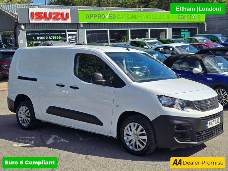 2021 Peugeot Partner 1.5 BlueHDi 850 Premium LWB Crew Van, 44,900 miles, 1 owner, full service h ...