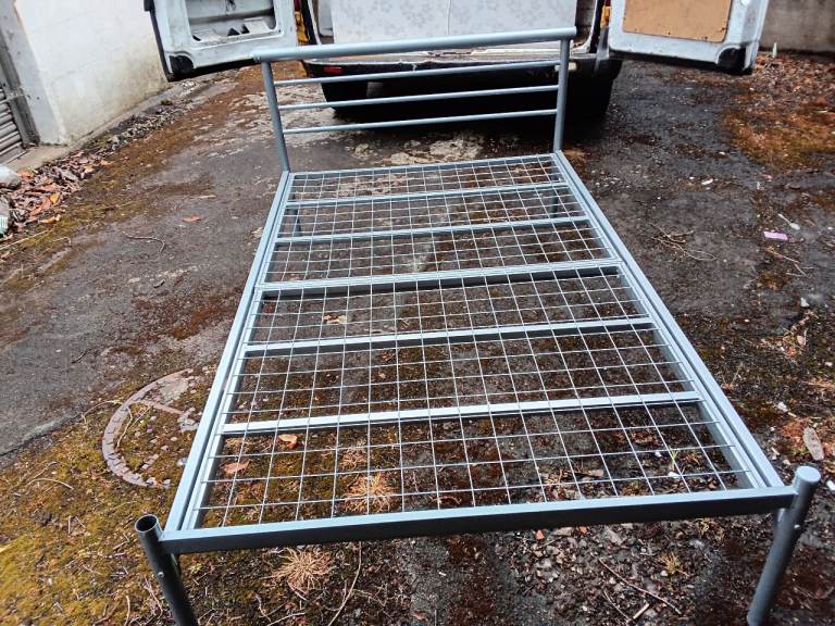 4 foot metal bed frame.  