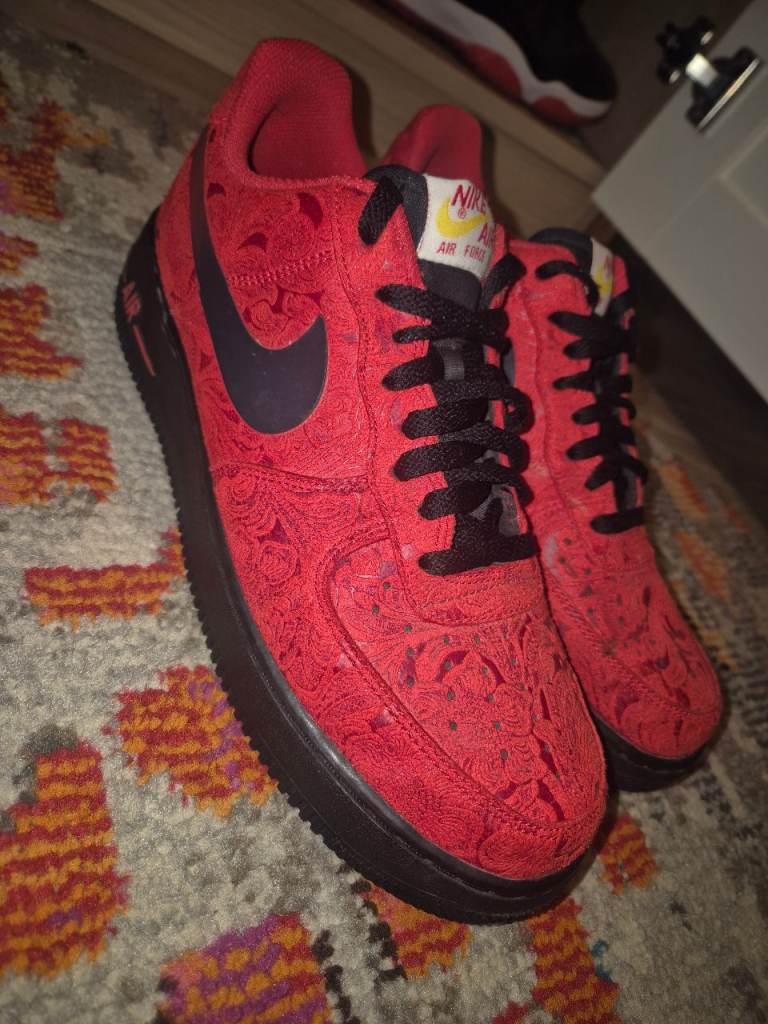 image for Air force 1 miami heat (worn once) 8.5