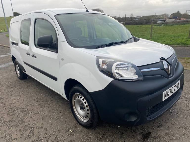 2020 70 RENAULT KANGOO MAXI ZE LL21 33KWH BUSINESS NO VAT 5 SEAT CREW VAN ELECTR