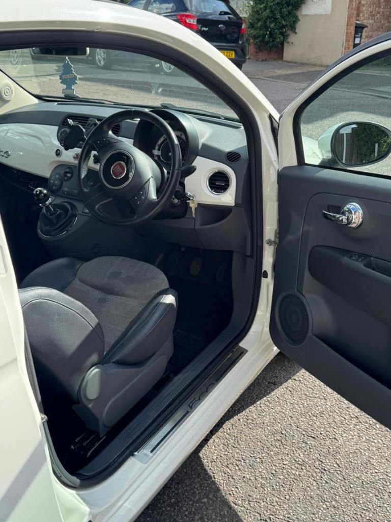 Fiat, 500, Convertible, 2012, Manual, 1242 (cc), 3 doors