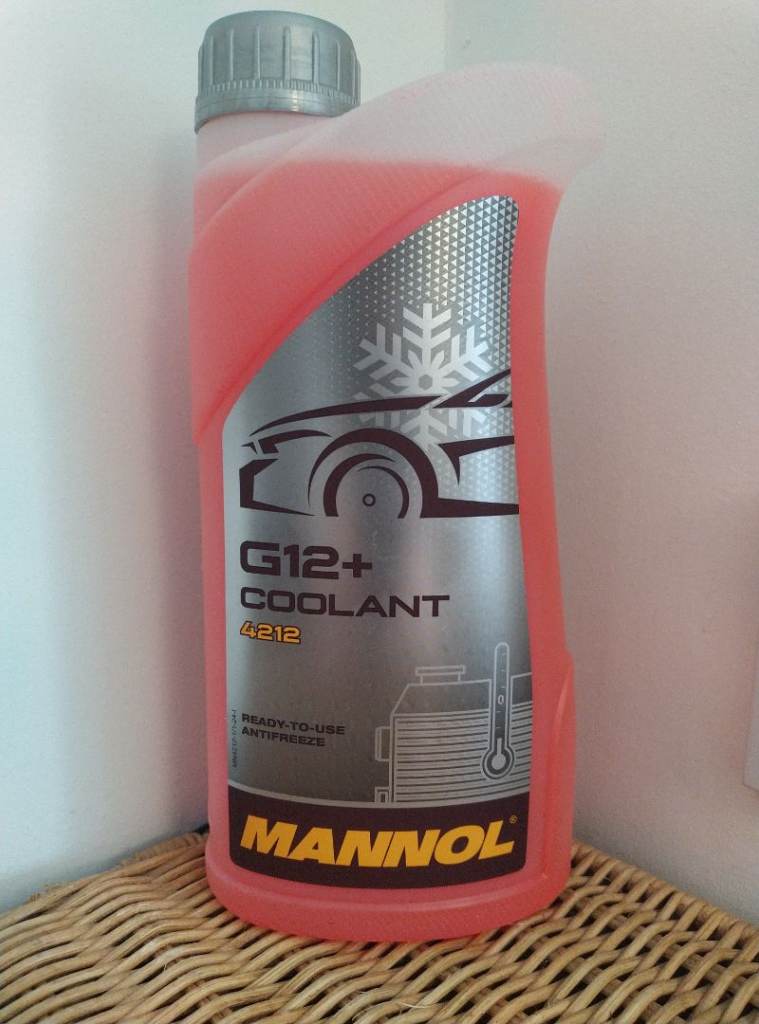 Mannol G12+ red coolant 