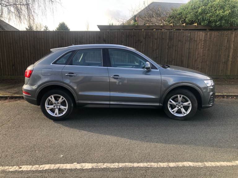 AUDI Q3 1.4 PETROL. 5 DOORS. MANUAL. GREY. 2018. 60000 MILES. 12 MONTHS MOT