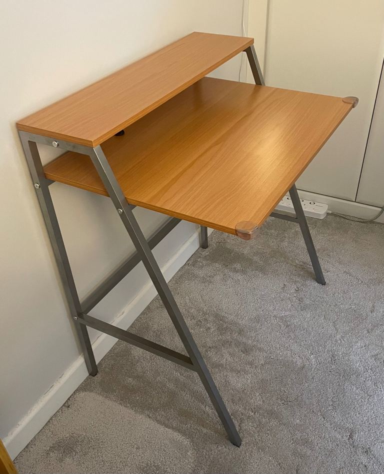 image for Argos Home Office Desk - slim profile 