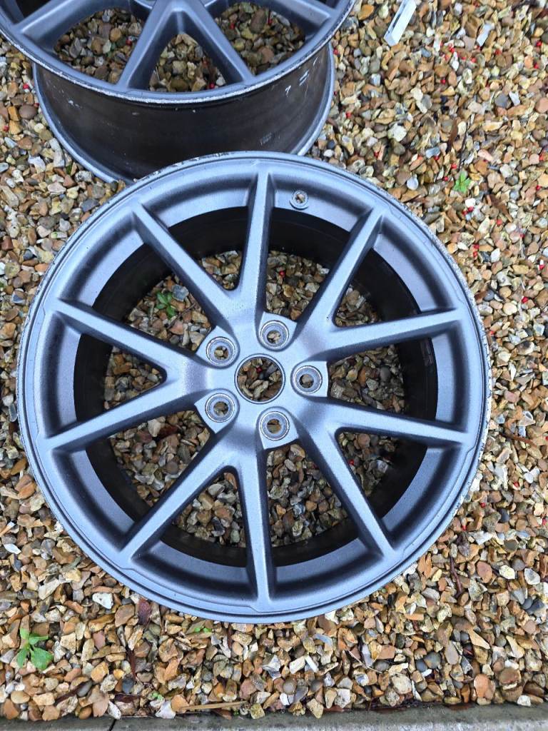 4 x Tesla Model 3 Alloy Wheels for Refurbishment