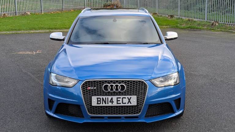Audi RS4 Sprint Blue 4.2 V8 2014