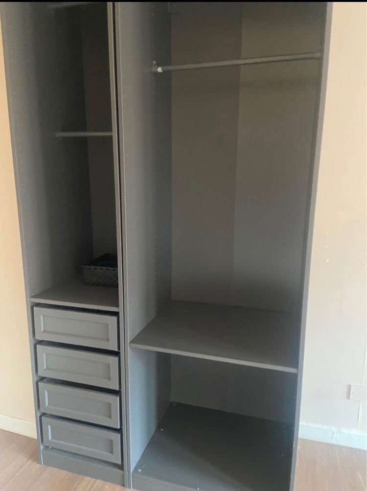 IKEA PAX 2 piece wardrobe 
