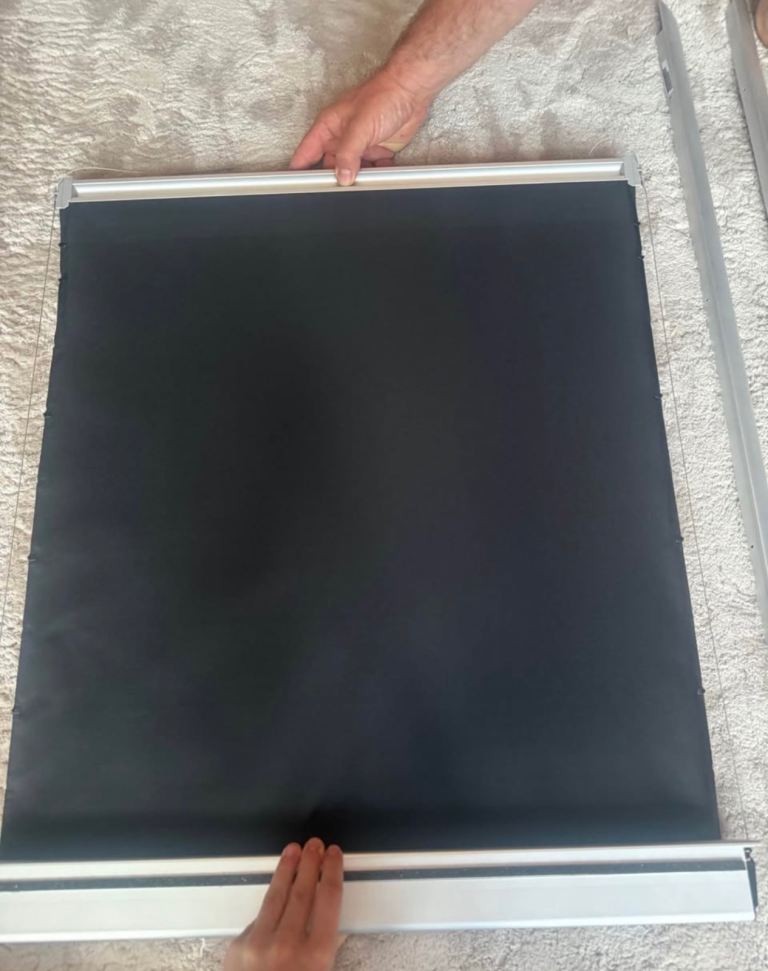 VELUX x2 blackout roller blinds