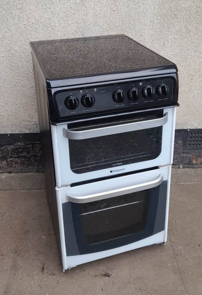 ELECTRIC COOKER: HOTPOINT, 50CM WIDE * delivery available *