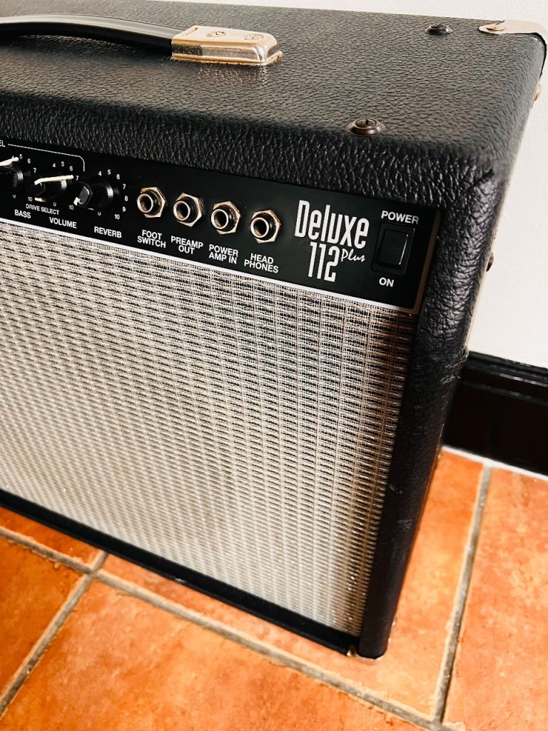 Fender Deluxe 112 Plus 90W 1x12" Guitar Amp Made in USA