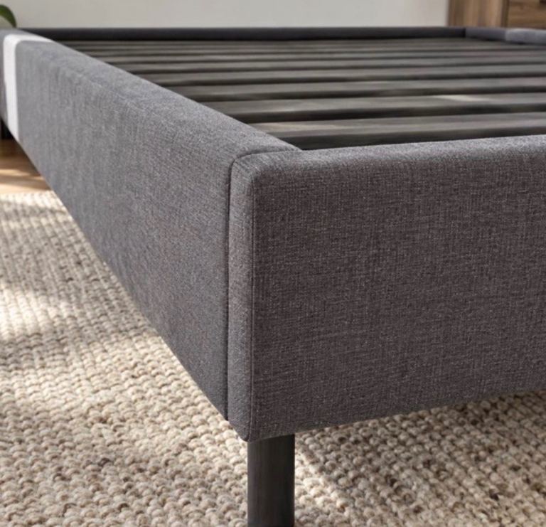 Nectar Double Platform Bed Frame – Grey – Excellent Condition