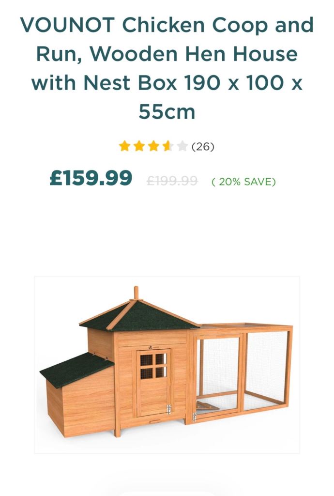 Vounot Chicken Coop new 
