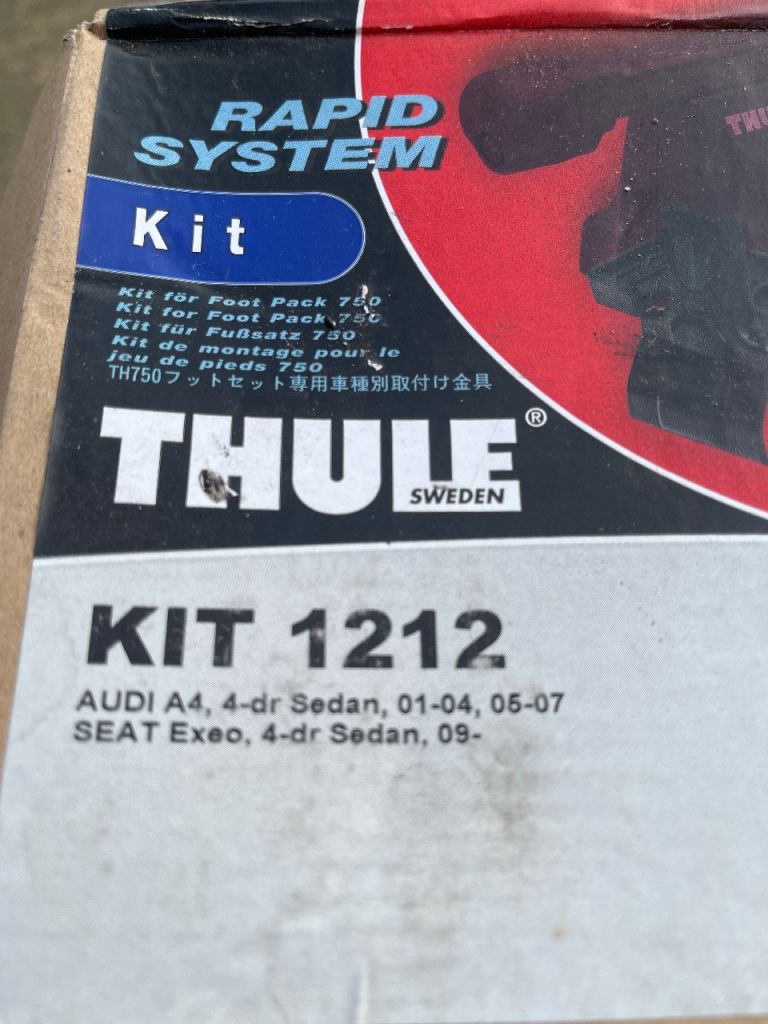 Audi A4 Thule roof bars