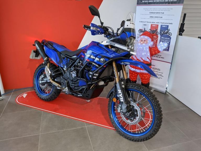 2023 YAMAHA TENERE 700 WORLD RAID XZT BLUE METALLIC OVER 2K OF EXTRAS FITTED!!