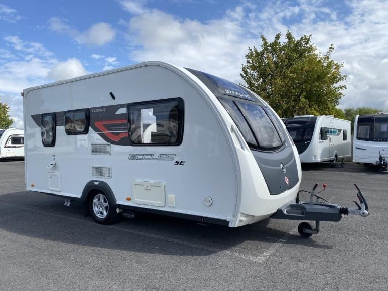 2014 STERLING ECCLES SE TOPAZ LUXURY 2 BERTH TOURING CARAVAN