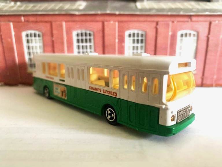 SCALE MODEL Imported FRENCH Paris Bus