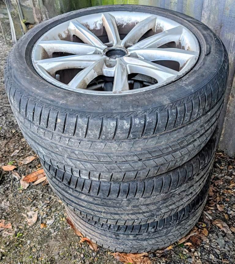 AUDI TT 17" WHEELS & TYRES X4 £85 FOR 4