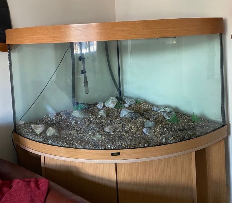 Juwel Trigon 350l Aquarium / Fish Tank With Original Cabinet.
(Filter & Light Included)