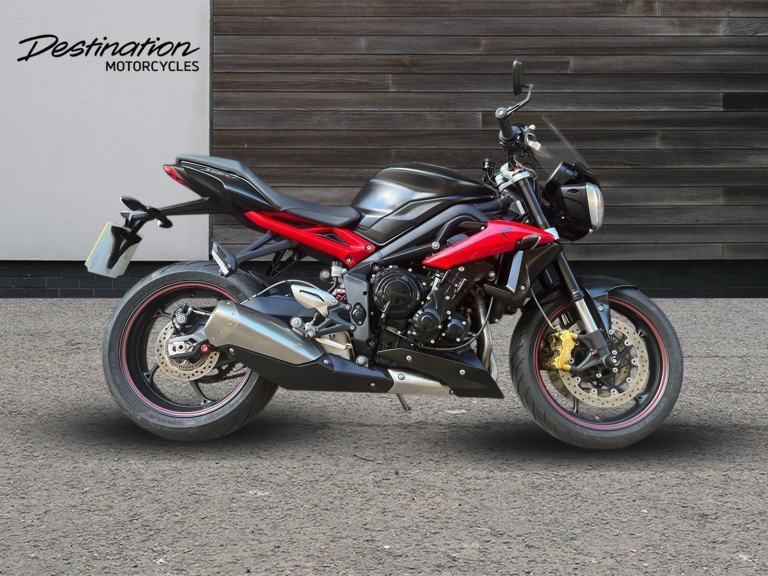 2016 Triumph STREET TRIPLE R ABS Petrol black 6 Speed Manual