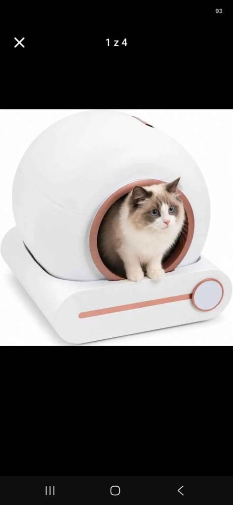 Self cleaning electric cat litter 