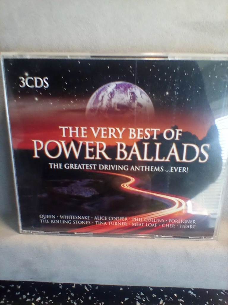 THE VERY BEST OF POWER BALLADS 3CDs IN VERY GOOD CONDITION 