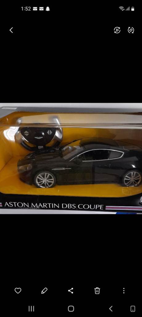 Aston Martin Dbs Coupe toy car 