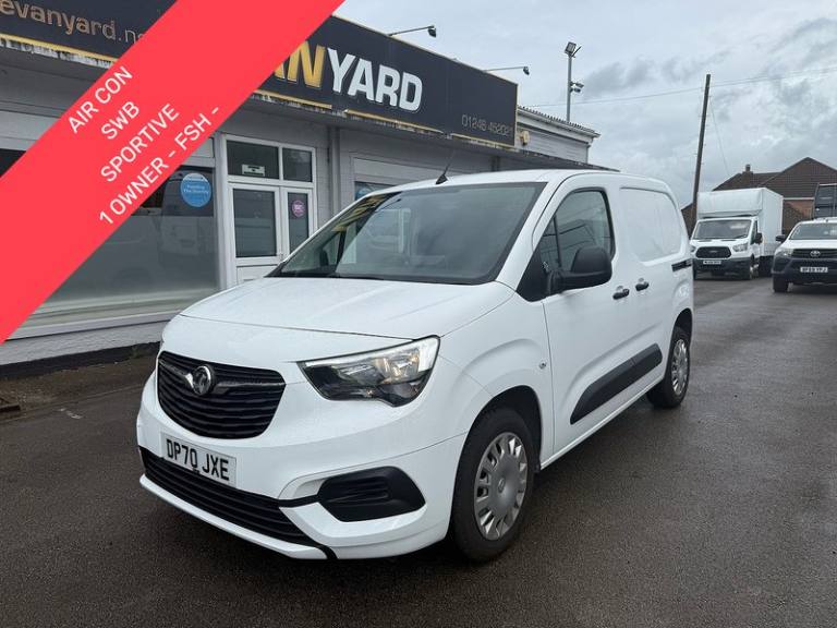 2020 Vauxhall Combo 2300 1.5 Turbo D 100ps H1 Sportive Van PANEL VAN DIESEL Manual