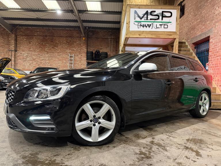 2017 Volvo V60 D3 [150] R DESIGN Lux Nav 5dr Geartronic [Lthr] ESTATE Diesel Automatic