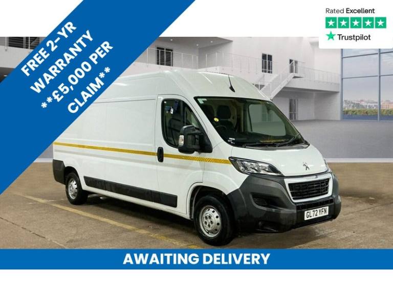 2023 Peugeot Boxer 2.2 BlueHDi H2 Professional Premium+ Van 140ps PANEL VAN DIESEL Manual