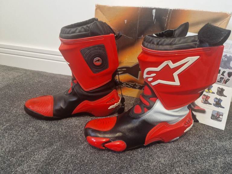 Alpinestars Supertech R Boots size 9 nearly new