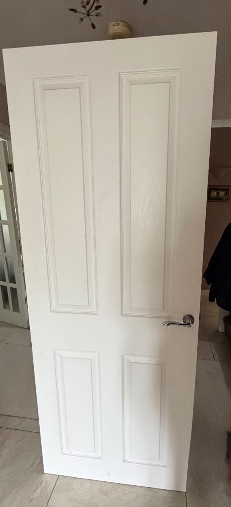 Premium Oak Door with Handle (Internal)
