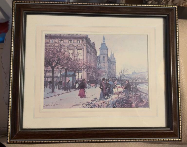 Laloue Framed Art Print Decorative Collectable
