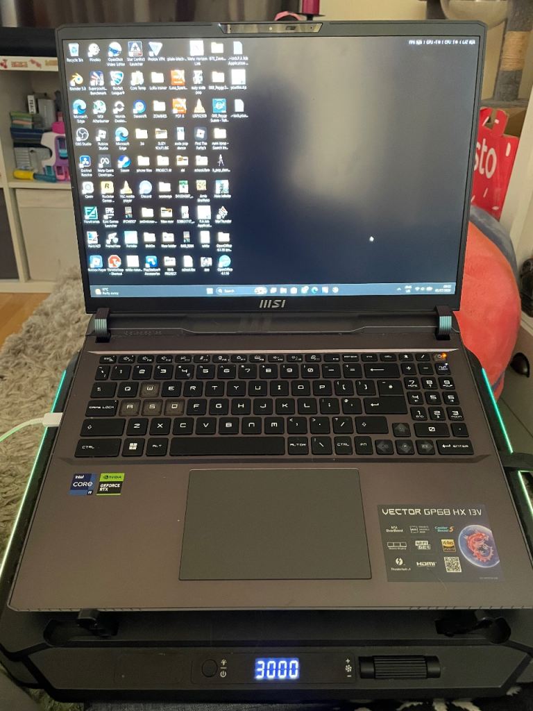 MSI VECTOR GP68 HX 13V Gaming Laptop – Good Condition