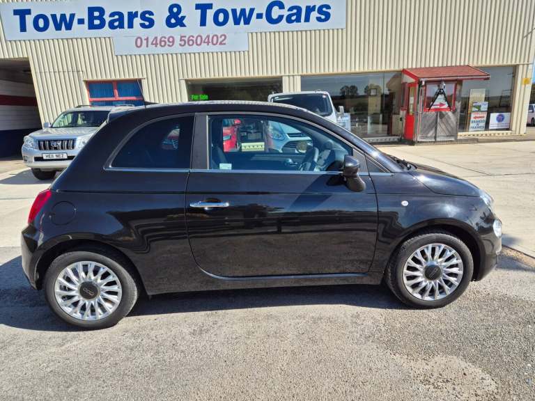 2023 Fiat 500 MHEV motorhome towcar braked a frame tow car