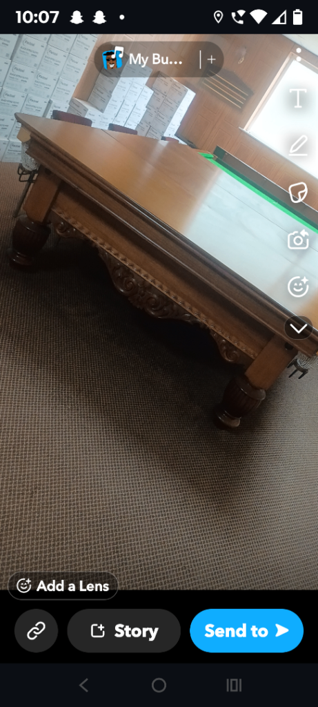 full sized snooker table 