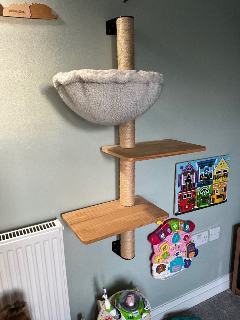 Wall mounted Cat tree