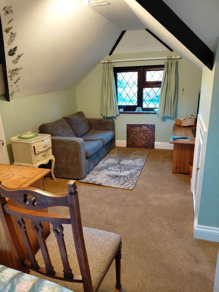 Suite of 2 rooms plus private shower room