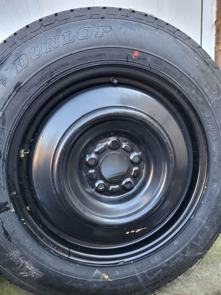 Spare wheel and tyre 