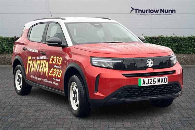 2025 Vauxhall Frontera 83kW Design 44kWh 5dr Auto HATCHBACK ELECTRIC Automatic