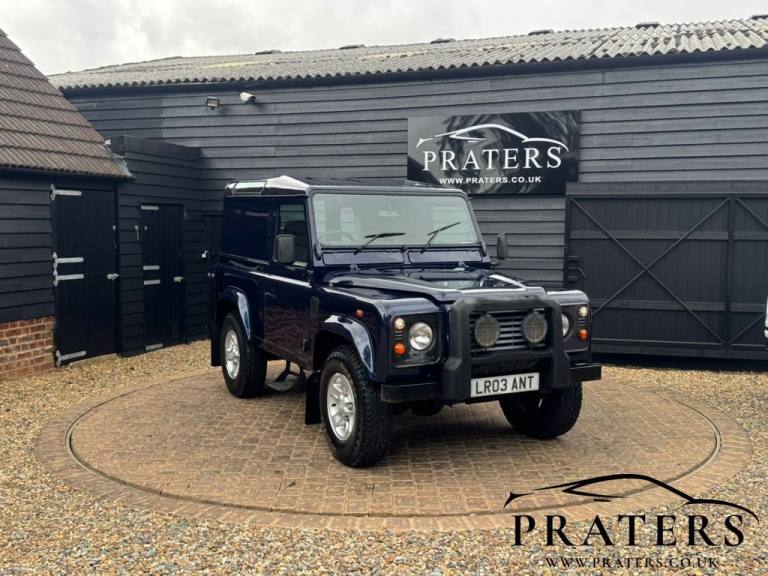 2003 Land Rover Defender County Hard Top Td5 PANEL VAN DIESEL Manual