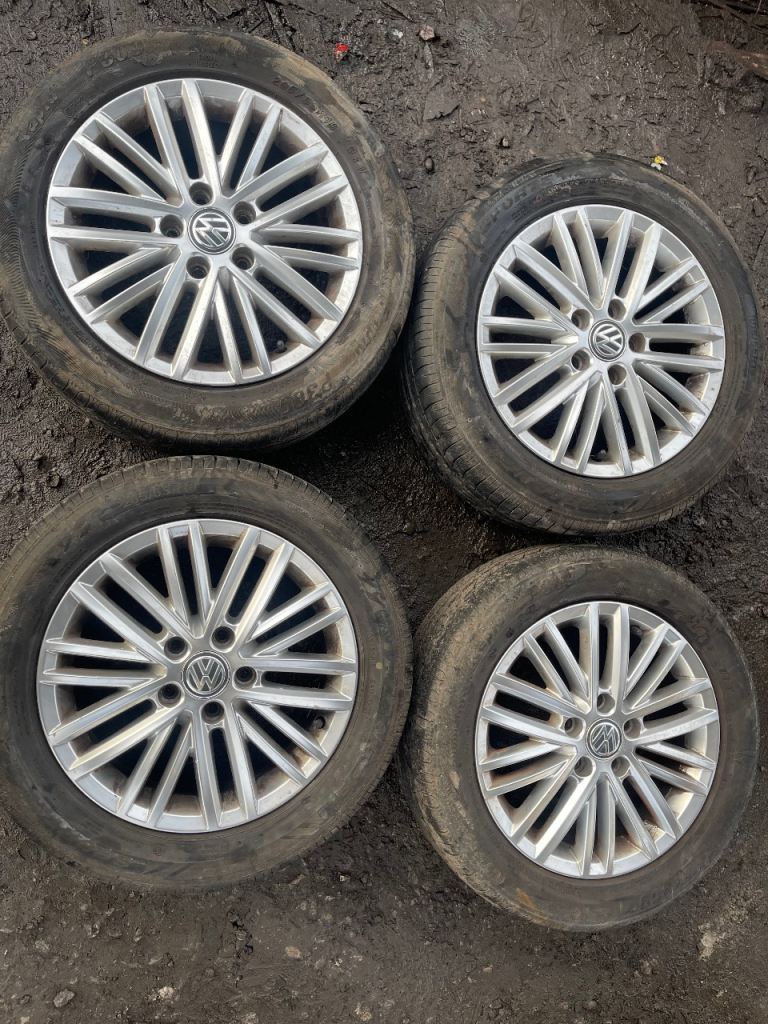 Vw Golf 16inch Alloy Wheel & Tyres 205/55/R16 Set