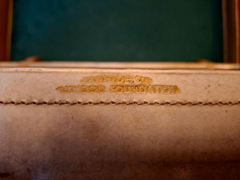 Old Rawhide Suitcase - Vintage, Fair Condition