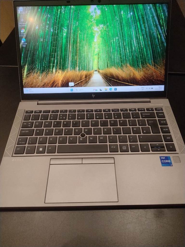 Very Powerful HP ZBook  G8 Laptop - Core i7-11th gen 16GB RAM 512GB SSD NVidia  Graphics 4GB