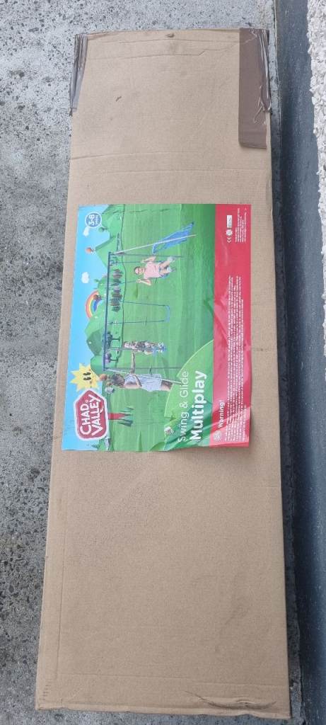Chad Valley Double Swing and Glider Set 3-8 years