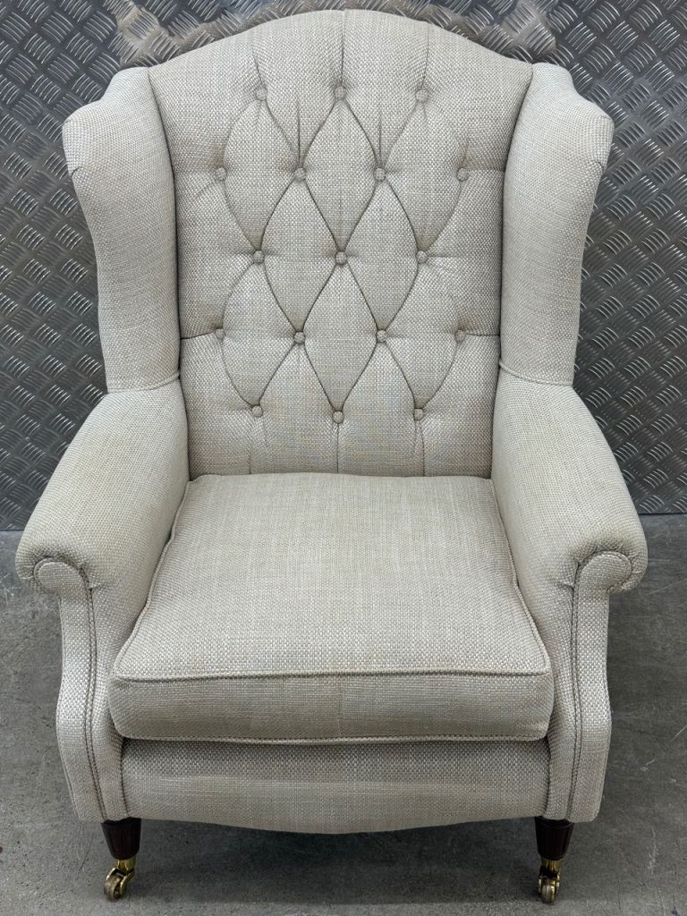 Laura Ashley southwold wingback armchair like new RRP £1300