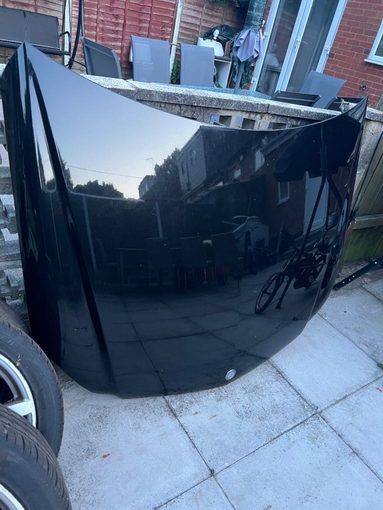 Mercedes Benz C Class W204 Front Bonnet Black