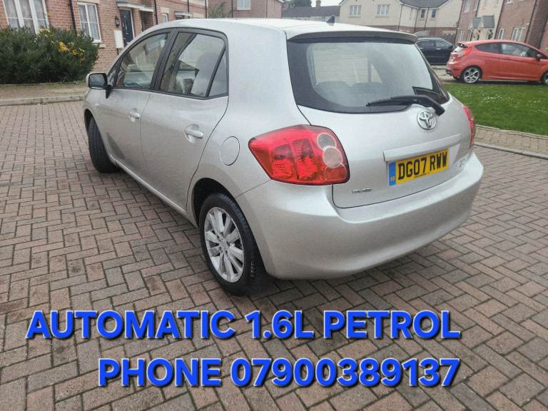 TOYOTA AURIS AUTOMATIC 1.6LTR PETROL ULEZ COMPLY BARGAIN PRICE 