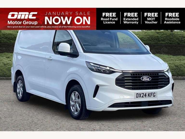 2024 Ford Transit Custom 2.0 EcoBlue 136ps H1 Van Limited PANEL VAN Diesel Manual