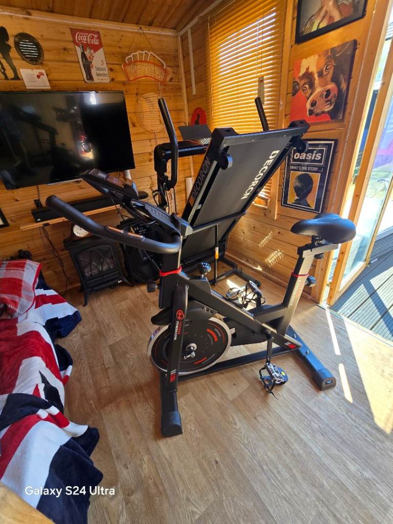 Home Fitness Code Black Exercise Spin Bike